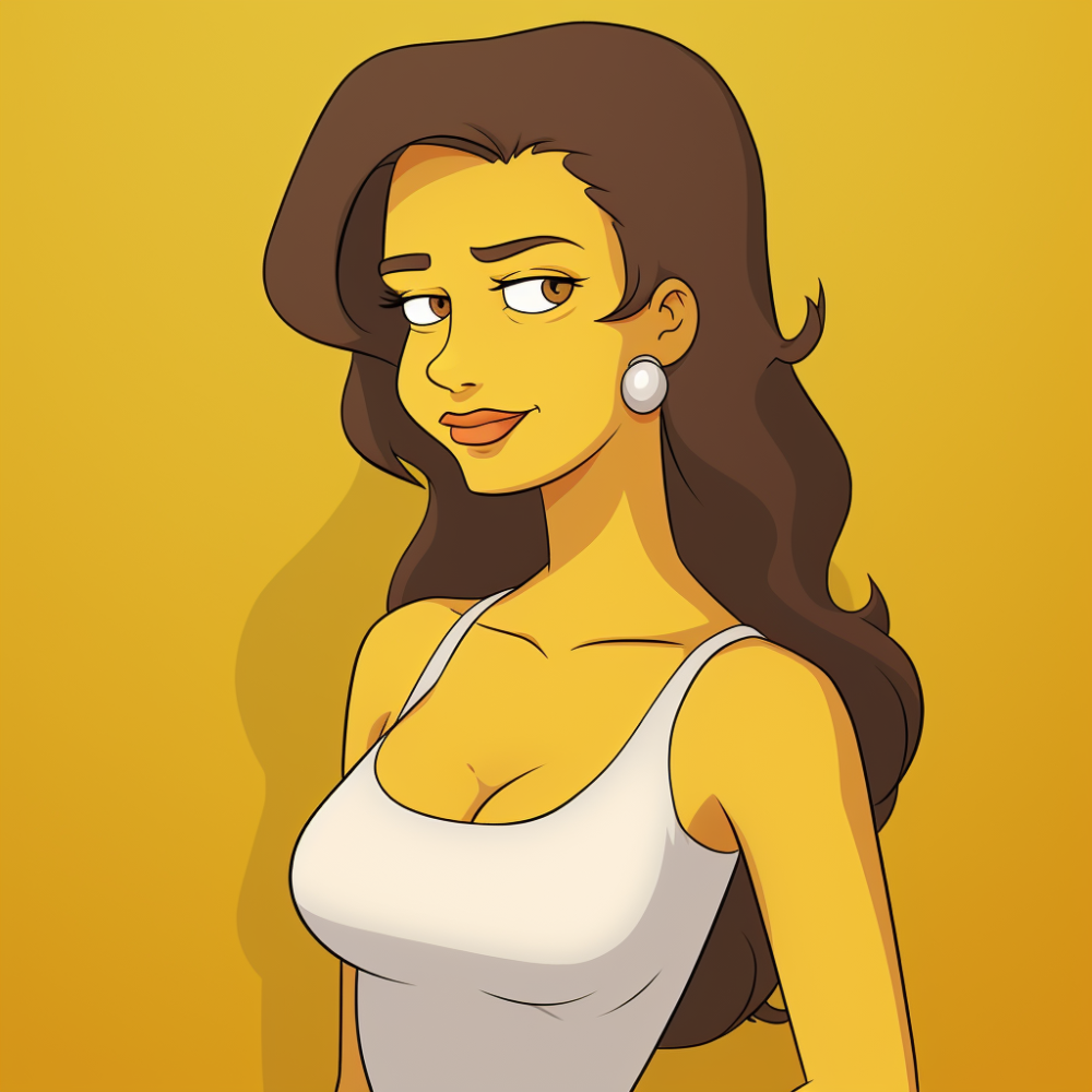 the simpsons yellow skin